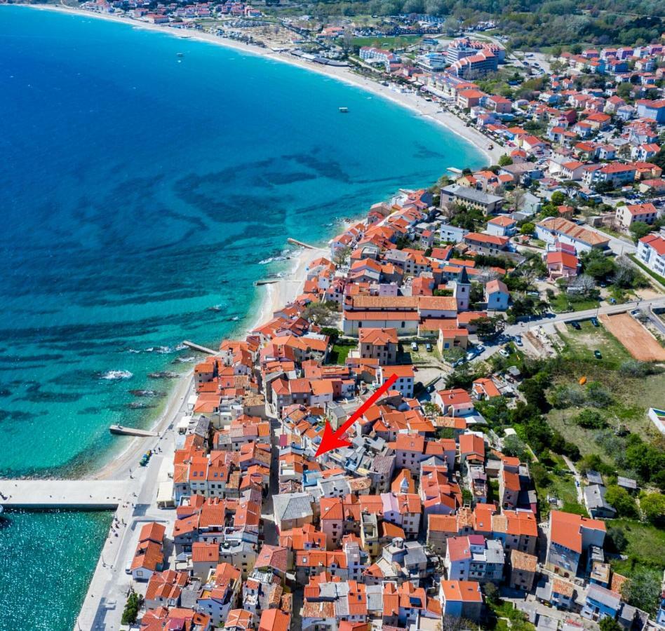 Apartman Valdi Baška Eksteriør bilde